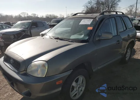 2004 Hyundai Santa Fe Gls z USA, uszkodzony, nr VIN KM8SC13D64U569269